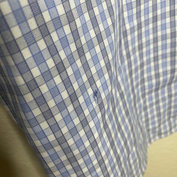 UNTUCKit Mens Button Down Short Sleeve Blue Size XXXL*** - Picture 2 of 4